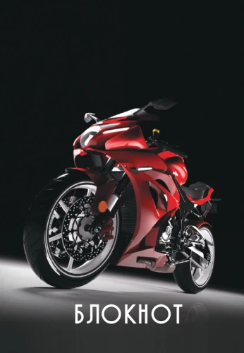 Bloknot A7 Motocikls