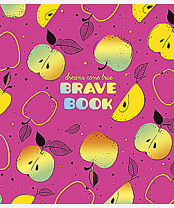 Zinātniskā grāmata B5 Genius Brave book (12 lapas), assorti