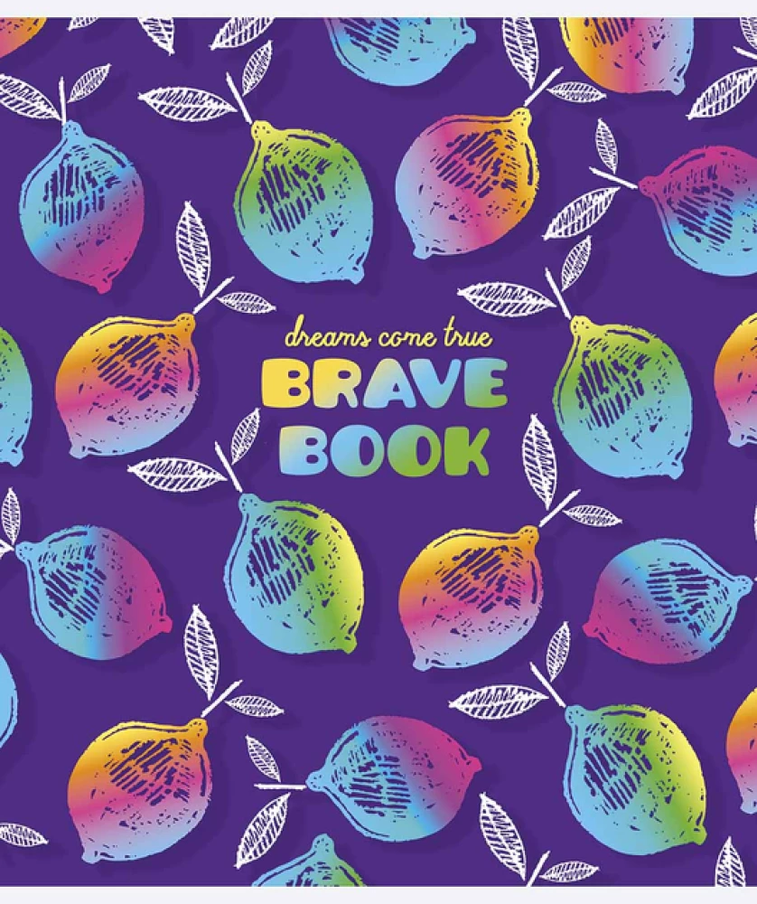 Zinātniskā grāmata B5 Genius Brave book (12 lapas), assorti