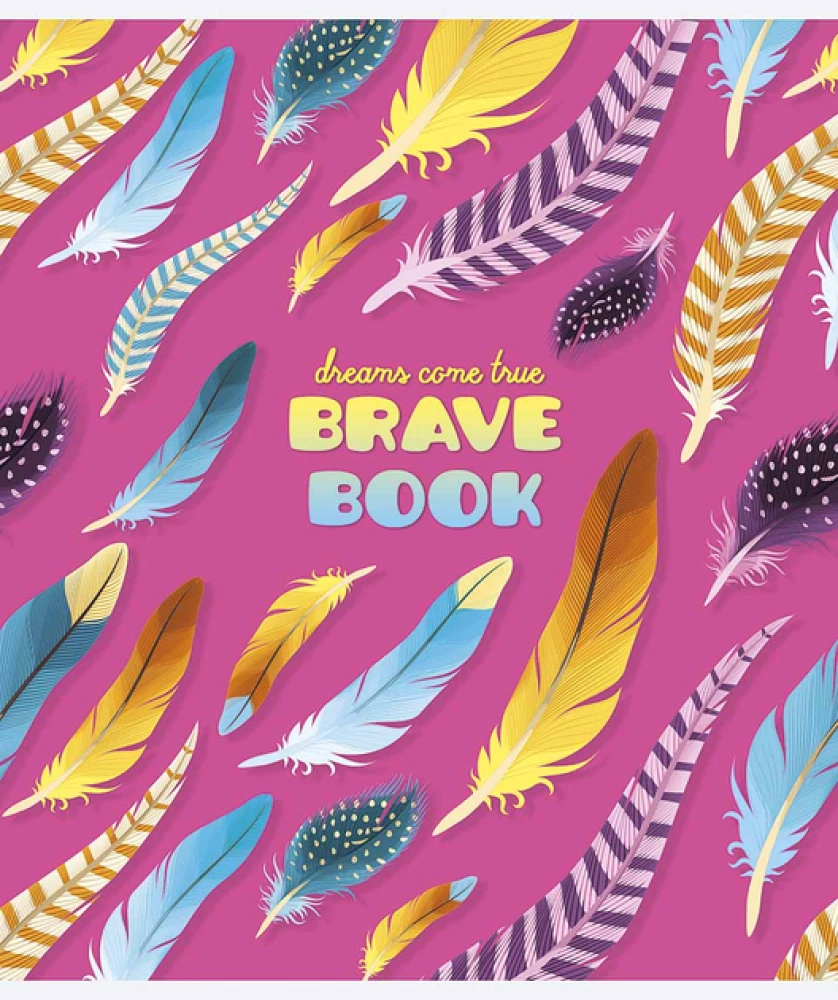 Zinātniskā grāmata B5 Genius Brave book (12 lapas), assorti