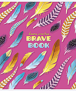 Zinātniskā grāmata B5 Genius Brave book (12 lapas), assorti