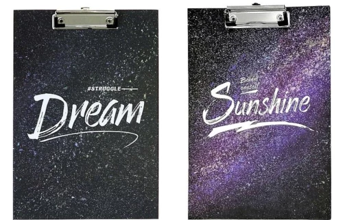Planšete ar A4 klipu Dream/Sunshine (miks)
