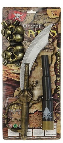 Pirātu zobena komplekts (43x19 cm)