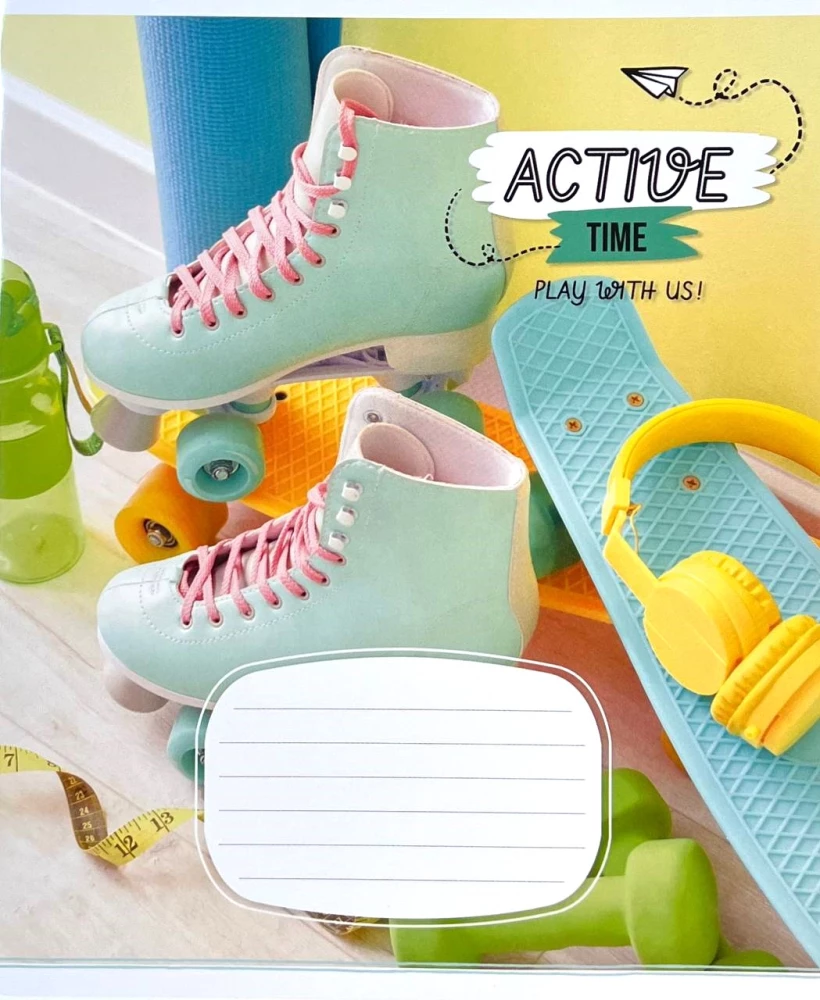 Tīkla burtnīca Active Time A5