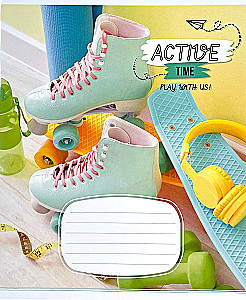 Tīkla burtnīca Active Time A5