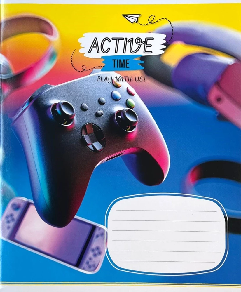Tīkla burtnīca Active Time A5