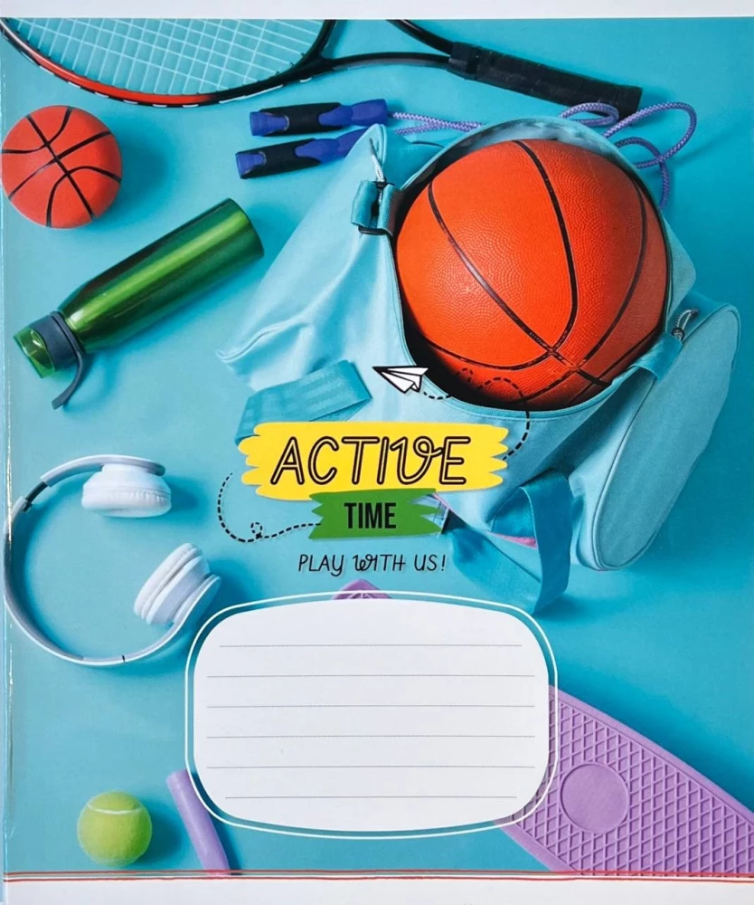 Tīkla burtnīca Active Time A5