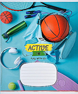 Tīkla burtnīca Active Time A5