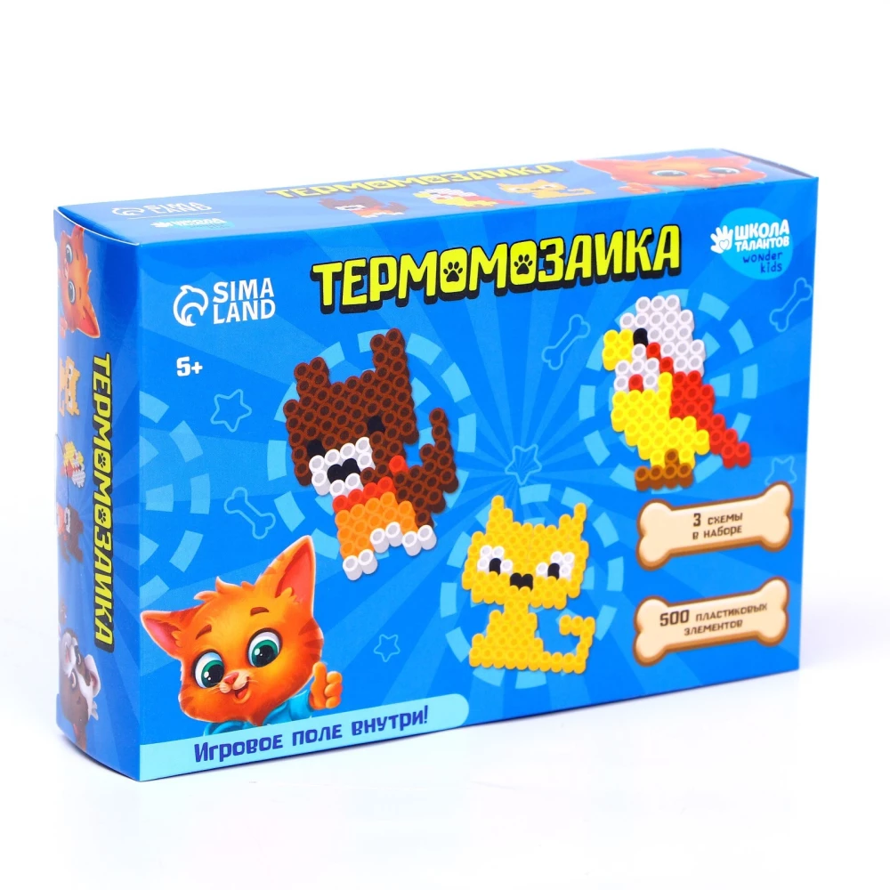 Termomozaiika Dzīvnieki ar spēļu laukumu