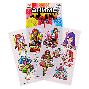 Tatu Anime. Skolnieces