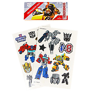 Bērnu tetovējumi, kas spīd tumsā Transformers
