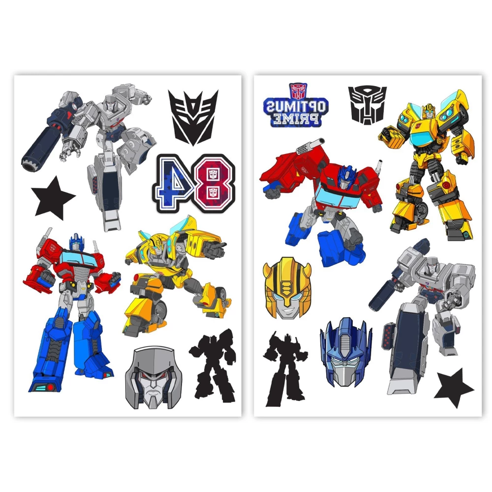 Bērnu tetovējumi, kas spīd tumsā Transformers