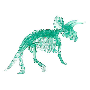 3D puzle kristālisks Triceratops