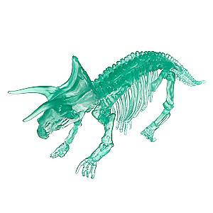3D puzle kristālisks Triceratops