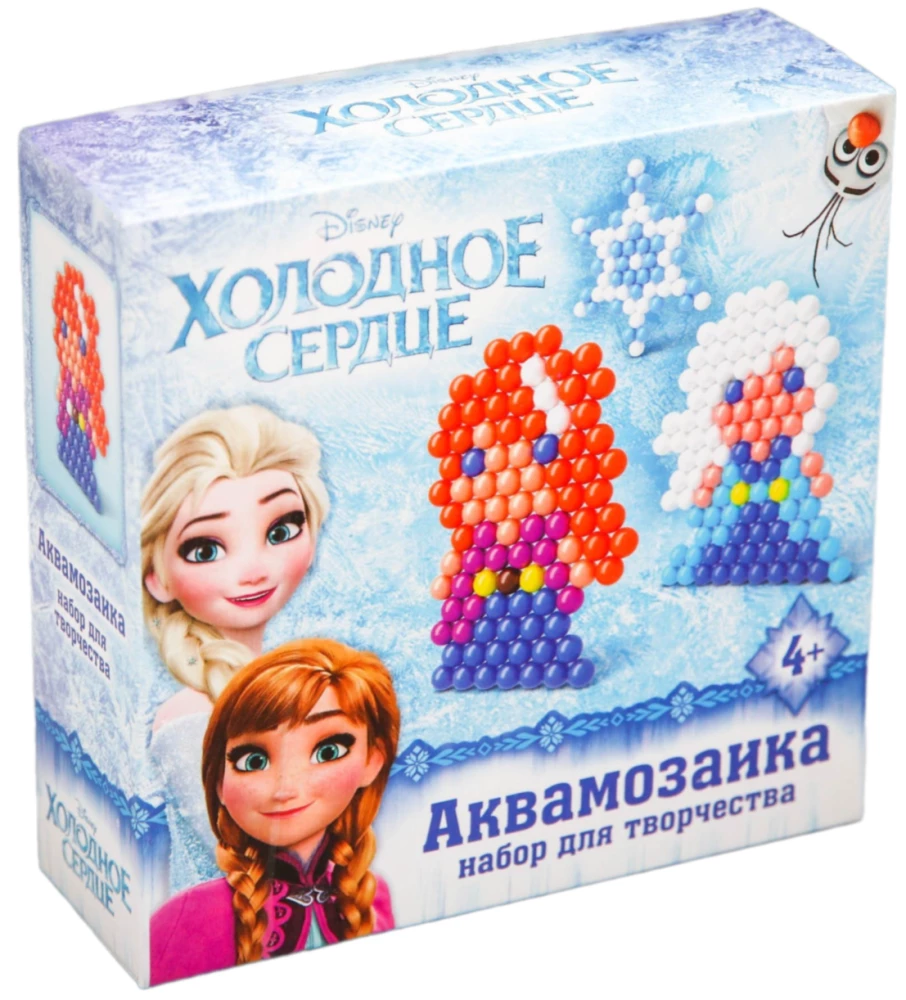 Akvamozaīka Apsaldētā sirds. Elza un Anna