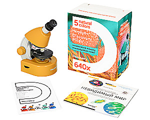 Mikroskops Levenhuk Discovery Micro Solar ar grāmatu