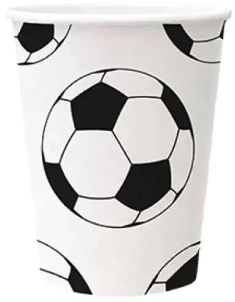Vienreizējais kauss Futbola bumba 250 ml