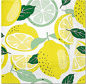 Salvetes Tasty Lemons, 33x33 cm, 20 gab.