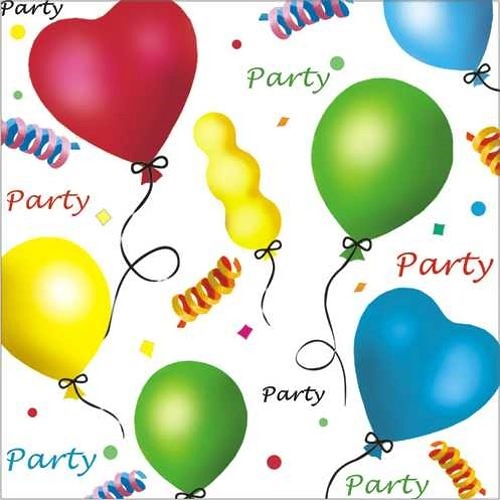 Salvetes Party, 33x33 cm, 20 gab.