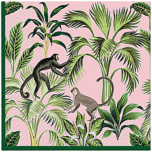 Salvetes Monkey Fun, 33x33 cm, 20 gab.