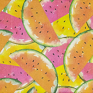 Salvetes "Juicy Watermelons", 33x33 cm, 20 gab.