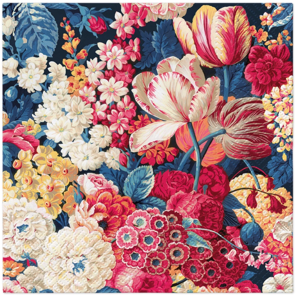 Salvetes Flower Splendor, 33x33 cm, 20 gab.