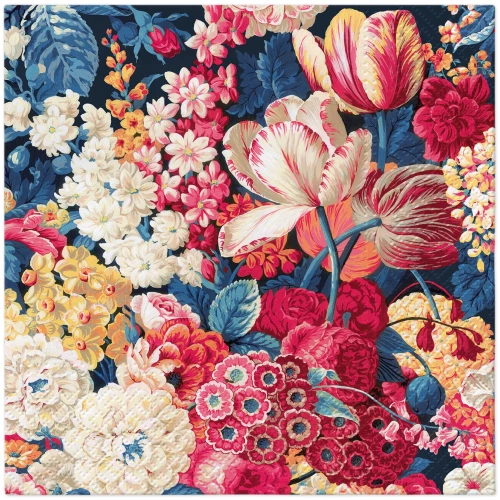 Salvetes Flower Splendor, 33x33 cm, 20 gab.