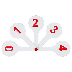 Kase (ventilators) cipari no 0 līdz 9