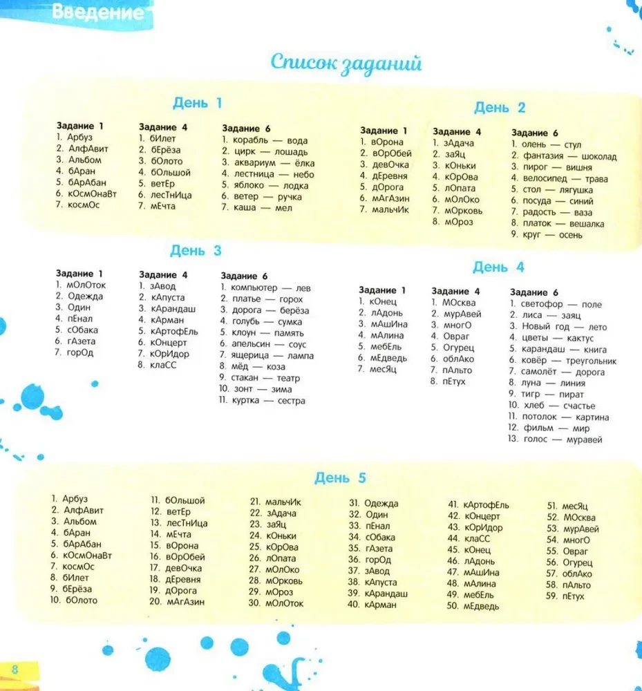 Grāmata-trenažieris par krievu valodu. Paaugstinām gramotību. Atceramies vārdu krājumu. 1-2 klase