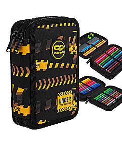Pildspalvu maciņš ar 2 nodalījumiem un aksesuāriem Coolpack Jumper 2 - Don`T Do It