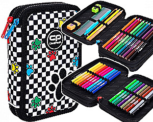 Pildspalvu maciņš ar 2 nodalījumiem un aksesuāriem Coolpack Jumper 2 - Catch me