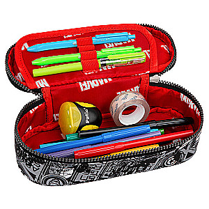 Pildspalvu maciņš ar 2 nodalījumiem un aksesuāriem Coolpack Jumper 2 - Avengers