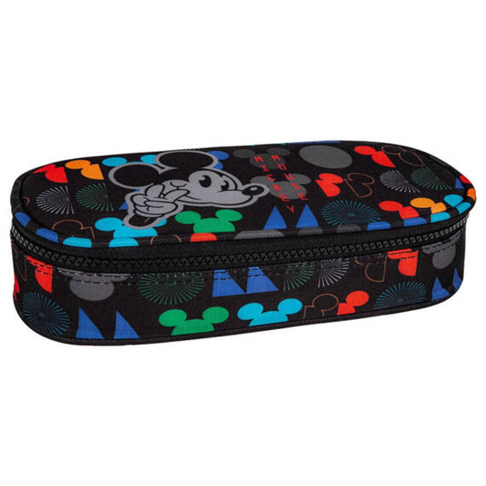Pildspalvu maciņš ar 2 nodalījumiem un aksesuāriem Coolpack Campus - Mickey