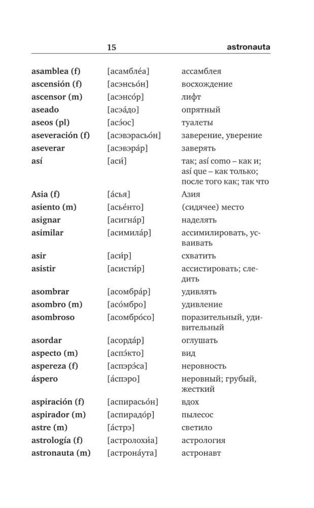 Spāņu-krievu krievu-spāņu vārdnīca ar izrunu iesācējiem