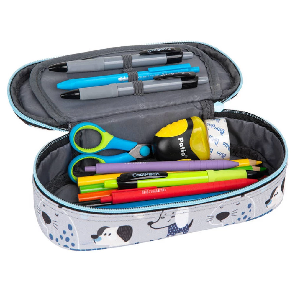 Pildspalvu maciņš ar 1 nodalījumu bez aprīkojuma Coolpack CAMPUS Doggy