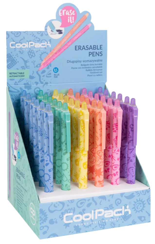 Izdzēšamā pildspalva CoolPack Pastel