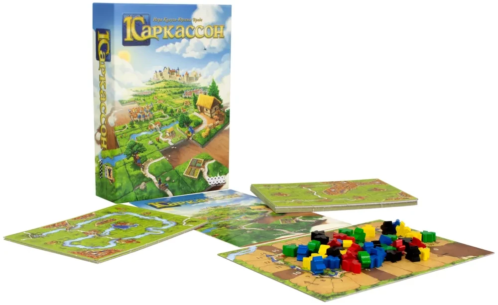Galda spēle - Karaksons. Carcassonne