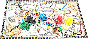 Galda spēle - Ticket to Ride. Eiropa