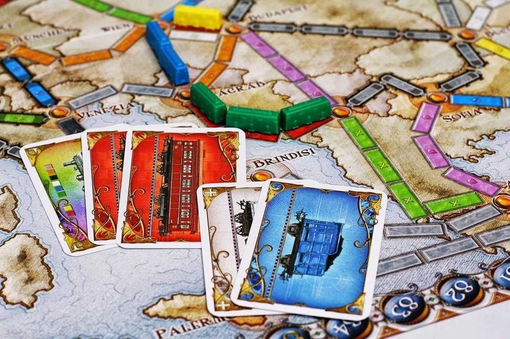 Galda spēle - Ticket to Ride. Eiropa