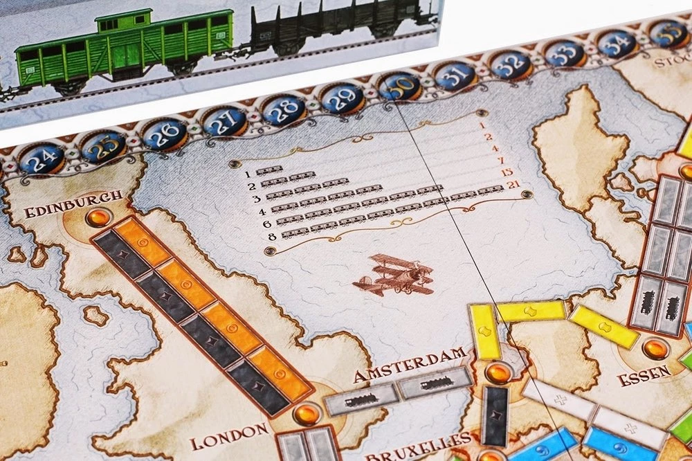 Galda spēle - Ticket to Ride. Eiropa