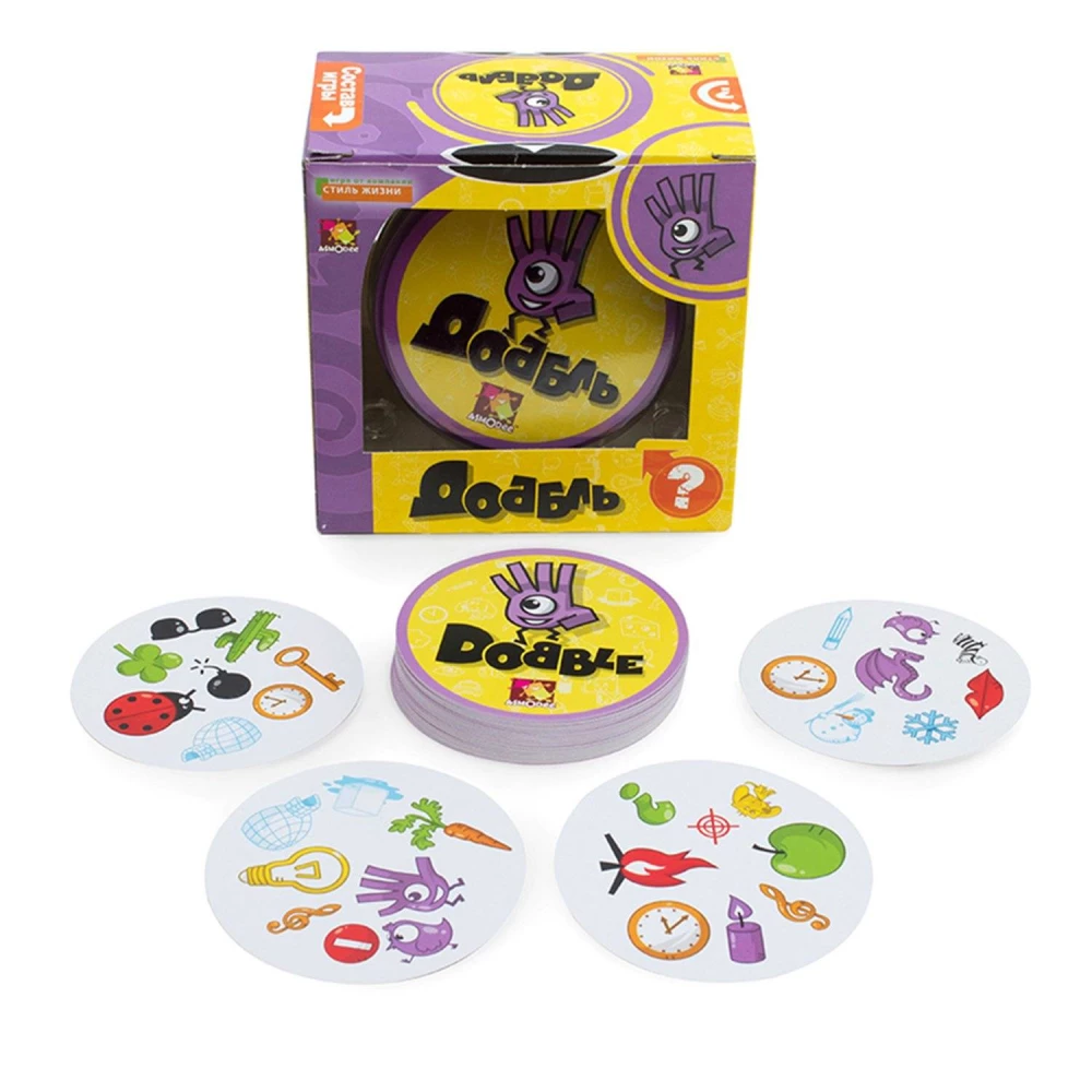 Galda spēle - Dobble (5 spēles 1)