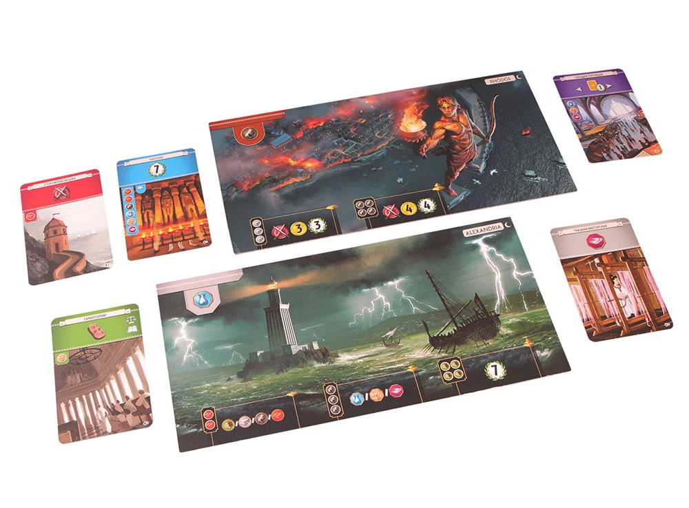 Galda spēle - 7 brīnumi (7 Wonders)