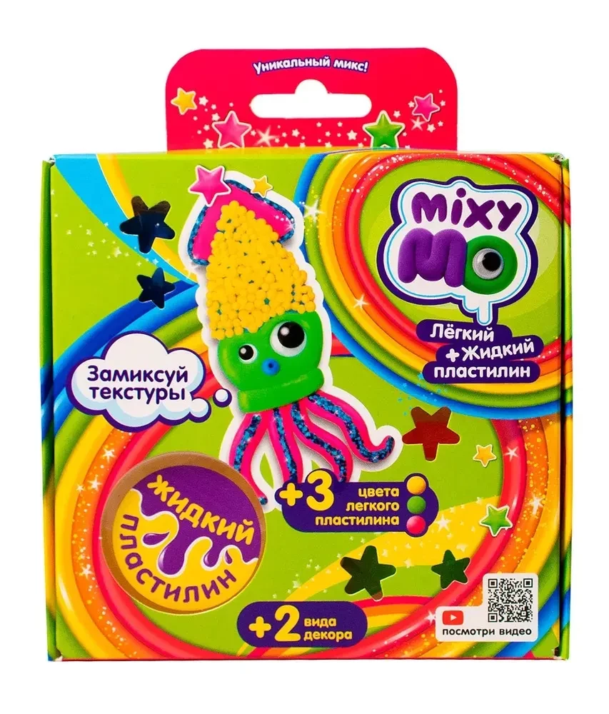 Radošais komplekts - Vieglā plastilīna MixyMo. Kalmar