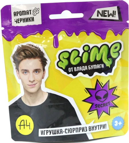 Slaimu izgatavošanas komplekts - Slime. Vlad A4, violets, 80 g