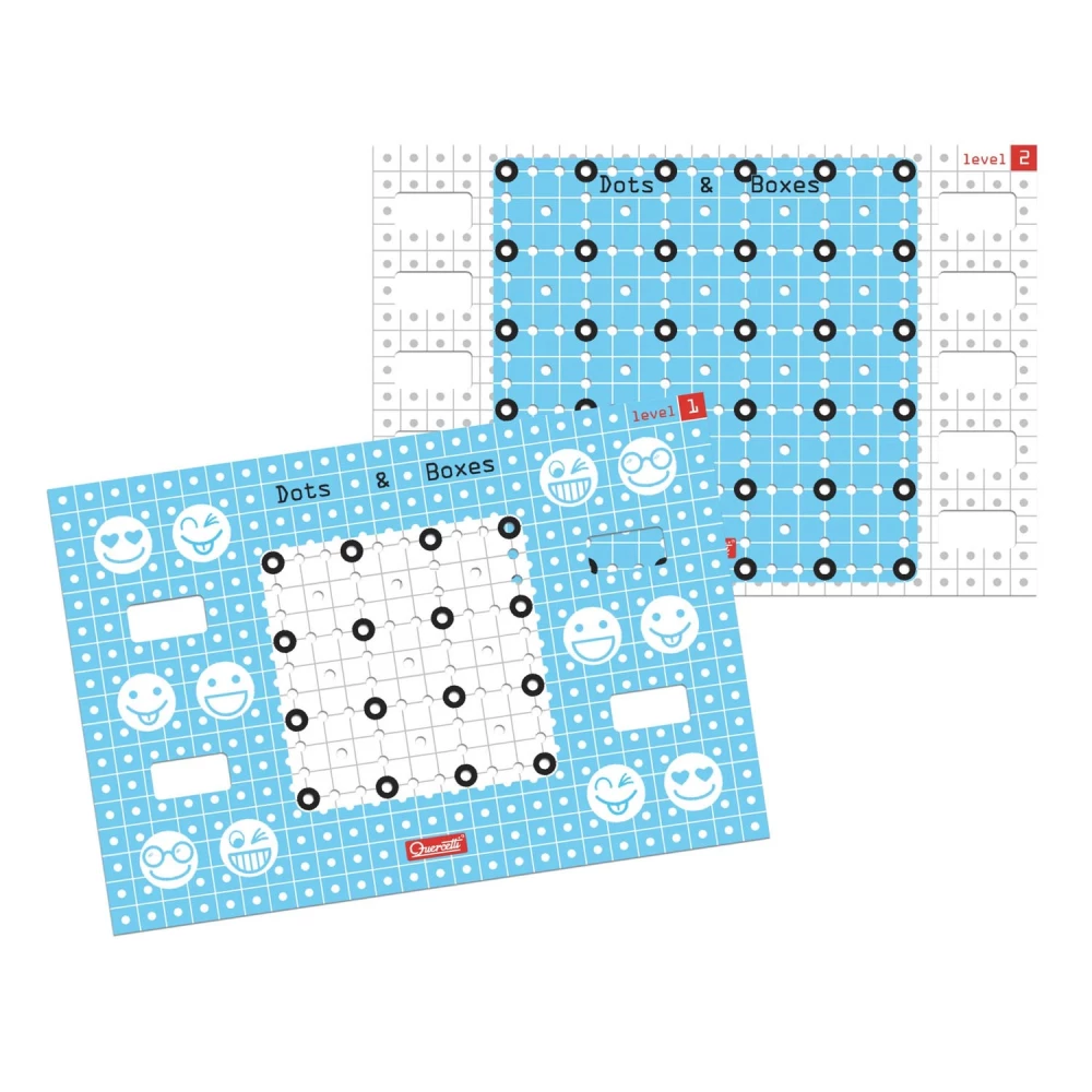 Galda ģimenes spēle - Dots & Boxes (Punkts un kvadrāti)