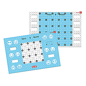 Galda ģimenes spēle - Dots & Boxes (Punkts un kvadrāti)