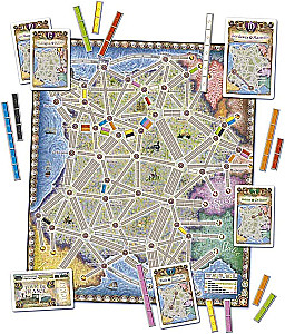 Настольная игра - Ticket to Ride. France (дополнение) EN
