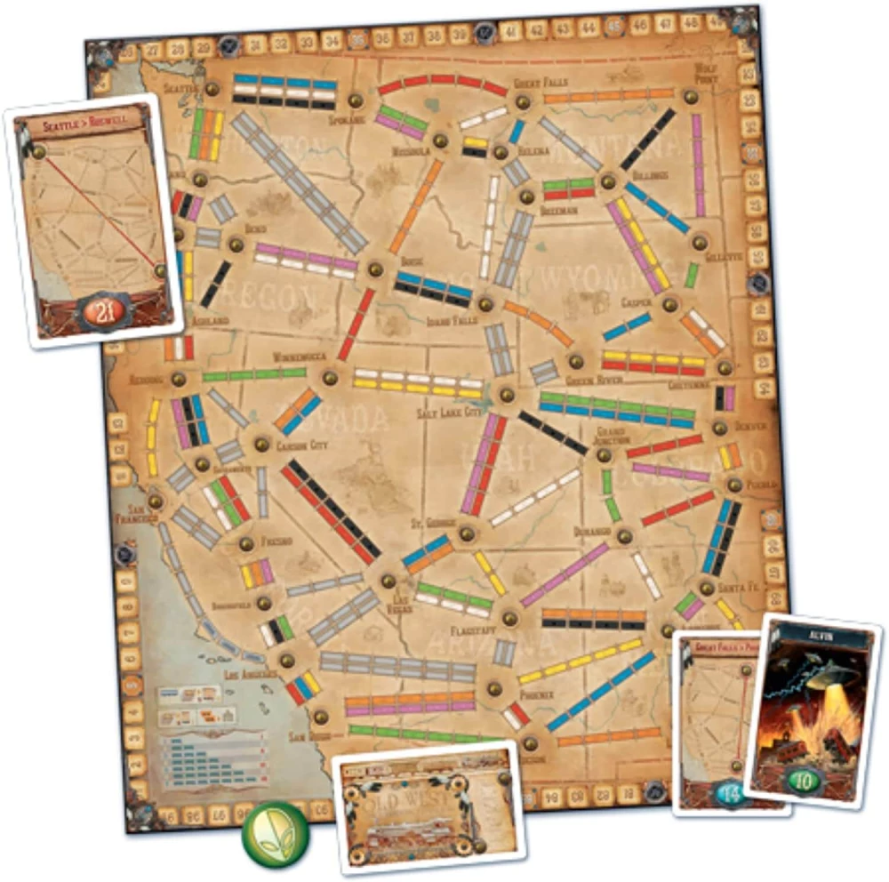 Настольная игра - Ticket to Ride. France (дополнение) EN