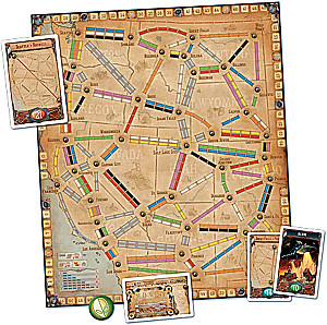Настольная игра - Ticket to Ride. France (дополнение) EN
