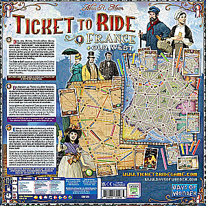 Настольная игра - Ticket to Ride. France (дополнение) EN